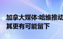 加拿大媒体:哈维推动登贝勒与登贝勒续约 使其更有可能留下