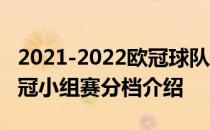 2021-2022欧冠球队分档情况 2021-2022欧冠小组赛分档介绍 