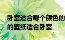 卧室适合哪个颜色的壁纸 有谁清楚什么颜色的壁纸适合卧室 