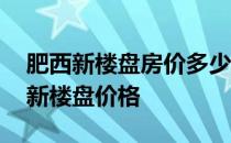 肥西新楼盘房价多少钱一平方 小白求问肥西新楼盘价格 