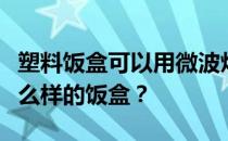 塑料饭盒可以用微波炉加热吗？微波加热用什么样的饭盒？