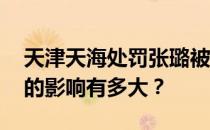 天津天海处罚张璐被依法刑事拘留 对他后来的影响有多大？