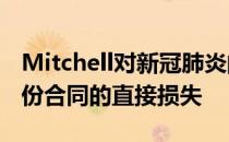 Mitchell对新冠肺炎的诊断可能导致超过1亿份合同的直接损失