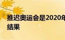 推迟奥运会是2020年东京奥运会最有希望的结果