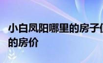 小白凤阳哪里的房子值得买？问一下凤阳别墅的房价