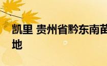 凯里 贵州省黔东南苗族侗族自治州州府所在地