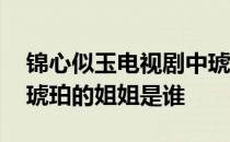 锦心似玉电视剧中琥珀的姐姐是谁 锦心似玉琥珀的姐姐是谁 