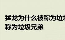 猛龙为什么被称为垃圾兄弟？迅猛龙为什么被称为垃圾兄弟