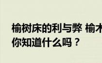 榆树床的利与弊 榆木床怎么选？你能告诉我你知道什么吗？