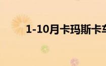 1-10月卡玛斯卡车产量增长20.1%