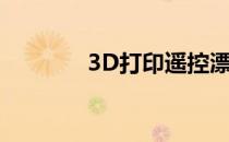 3D打印遥控漂移车中的极客