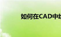 如何在CAD中绘制和标记网格