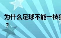 为什么足球不能一枝独秀？为什么会一枝独秀？