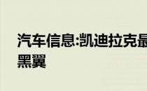 汽车信息:凯迪拉克最快的性能车将被命名为黑翼