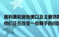 房利美和房地美以及主要贷款机构不一定会改变资格标准 但他们正在改变一些棘手的问题