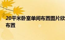 20平米卧室单间布置图片欣赏 请问谁知道20平方卧室怎么布置 