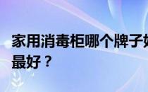 家用消毒柜哪个牌子好性价比高？哪个消毒柜最好？