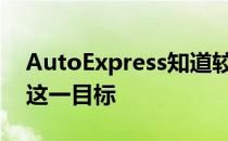 AutoExpress知道较小的模型可以帮助实现这一目标