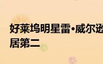 好莱坞明星雷·威尔逊以近90万美元的价格位居第二