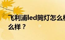 飞利浦led筒灯怎么样？飞利浦led落地灯怎么样？