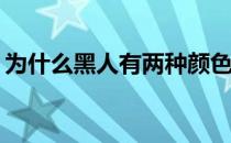 为什么黑人有两种颜色？为什么黑月那么长？