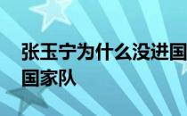 张玉宁为什么没进国家队 张玉宁为什么不回国家队 