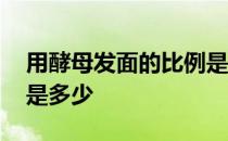 用酵母发面的比例是多少 用酵母发面的比例是多少 