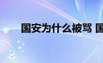 国安为什么被骂 国安为什么是傻逼？