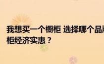 我想买一个橱柜 选择哪个品牌比较好？谁知道哪个牌子的橱柜经济实惠？