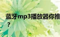 蓝牙mp3播放器你推荐哪款蓝牙mp3播放器？