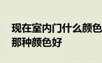 现在室内门什么颜色的好看 我想知道室内门那种颜色好 