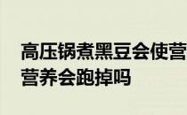 高压锅煮黑豆会使营养损失吗 高压锅煮黑豆营养会跑掉吗 