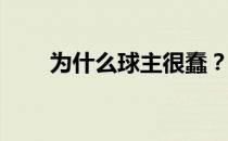 为什么球主很蠢？为什么球主很傻？