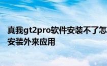 真我gt2pro软件安装不了怎么办 真我gt2pro怎么设置可以安装外来应用 