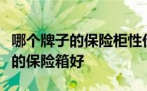 哪个牌子的保险柜性价比高？我想知道什么样的保险箱好