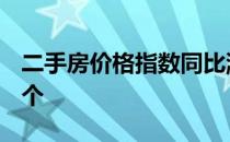 二手房价格指数同比涨幅超过5%的城市有25个