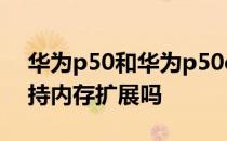 华为p50和华为p50e配置区别 华为P50E支持内存扩展吗 