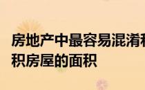 房地产中最容易混淆和误导的指标之一就是面积房屋的面积