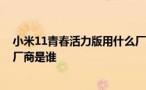 小米11青春活力版用什么厂商屏幕 小米11青春活力版屏幕厂商是谁 