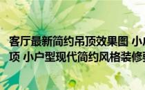 客厅最新简约吊顶效果图 小户型现代简约吊顶要注意哪些事项 小户型现代简约风格装修要注意什么 