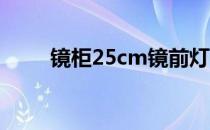 镜柜25cm镜前灯 镜柜镜前灯包邮 