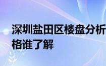 深圳盐田区楼盘分析 深圳盐田区新开楼盘价格谁了解 