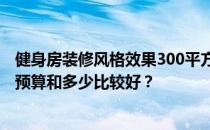 健身房装修风格效果300平方 个性健身房装修风格什么样的预算和多少比较好？