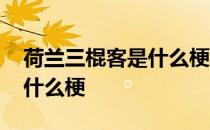 荷兰三棍客是什么梗真的假的 荷兰三棍客是什么梗 