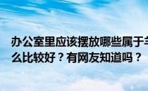 办公室里应该摆放哪些属于羊的摆件？属于羊的办公室放什么比较好？有网友知道吗？