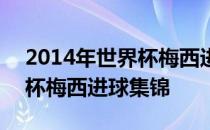 2014年世界杯梅西进球集锦原声 2014世界杯梅西进球集锦 