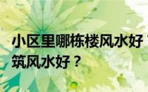 小区里哪栋楼风水好？谁能告诉我什么样的建筑风水好？