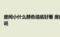 房间小什么颜色墙纸好看 房间用什么颜色墙纸好看谁可以说说 