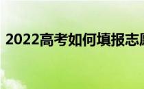 2022高考如何填报志愿 选专业有什么技巧？