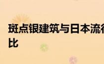 斑点银建筑与日本流行学院的红塔形成鲜明对比